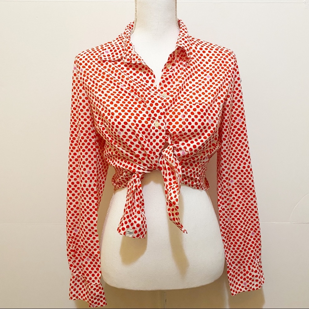 Gap Long-sleeve Boyfriend Fit Top